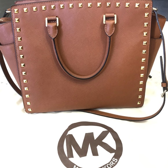 Michael Kors Studded Purse & Wallet Set - Picture 2 of 6